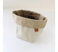 Cohana Accessory Pouch Waxed Canvas 15.5x9cm Natural - 1pc