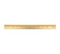 Cohana Bamboo Ruler Brass 30cm - 1pc