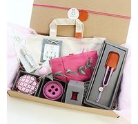 Cohana Crafting Collection Gift Set, Cotton and Leather Sewing Kit