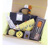 Cohana Crafting Collection Gift Set, Yellow Cotton & Leather - 1 Piece