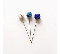 Cohana Iida Mizuhiki sewing pins 0.50x40mm blue - 1x3pcs