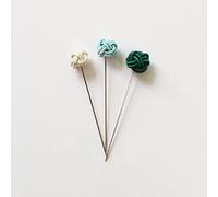 Cohana Iida Mizuhiki sewing pins 0.50x40mm green - 1x3pcs