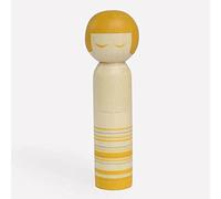 Cohana Kokeshi Doll Pincushion Yellow - 1pc