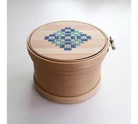 Cohana Magewappa Toolbox Embroidery Hoop 12cm grn-Blue - 1pc