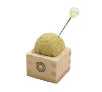 Cohana Masu Mini Pin Cushion 1 piece Wooden Box Fabric Sewing Accessory