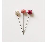 Cohana - Pink LIDA Mizuhiki (0.50 x 40mm) Sewing Pins - 3 Pieces