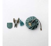 Cohana Seki mini Scissors in Drawstring Pouch Green - 1pc