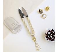 Cohana - Winter Gold Shozaburo Thread Snips with Braid - 1 Piece