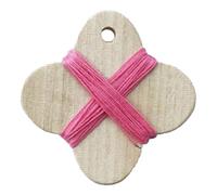 Cohana Wooden Thread Winder, Natural Wood Embroidery Accessory, 1 Piece