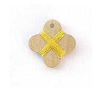 Cohana Wooden Thread Winder Yellow - 1pc
