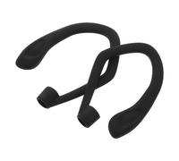 COHEALI 1 Pair Replacement Ear Hooks Earbuds Accessories Comfortable Fit Anti-slip Silicone Ear Clips for Active Workouts Black