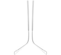 COHEALI 1 Pair Silver Metal Eyeglasses Arm Legs Replacement Temples Tips for Universal Frame Repair and Sunglasses Accessories