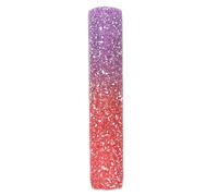 COHEALI 1 Roll 50cm Red Gradient Snow Dot Tulle Mesh for Florist Bouquet Packaging, Reusable Mesh Ribbon, 4 Yard Length for Party Decoration and DIY Crafts