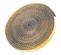 COHEALI 1 Roll Seal Tape Fireplaces Rope for Granule Stoves High-Temperature Equipment Flat Fiberglass Self-Adhesive Tight Seal Stove Door Gasket