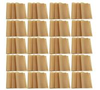 COHEALI 100 Sheets of Brown Nonstick Baking Paper Made of Sturdy Paper for Baking Cookies and Pastries, Food Wrapping and Not Easy to Tear, for Air Fryer and Oven Use