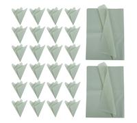 COHEALI 100 Sheets Sage Green Tissue Paper 50x35cm for Wrapping, Floral Arrangements, Crafting and Holiday Decorations, Green Wrapping Paper Sheets for Wedding and Christmas Packaging