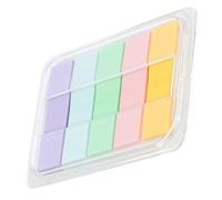 COHEALI 100pcs Paper Sticky Index Tabs Professional Highlight Strips Assorted Colour Not Easy to Deform Easy to Write Learning Accessory for Students and Teachers