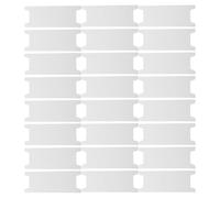 COHEALI 100pcs Paper Yarn Bobbins Thread Organizer Cards for Sewing and Crochet Tanglefree Embroidery Thread Storage Spool Holder for Needlework Supplies