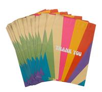 COHEALI 100pcs Rainbow Mailing Bags Packaging Bags for Business Decorative Shipping Envelopes for Clothes Parcel Thank You Sealing