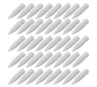 COHEALI 100pcs Replacement Marker Tips for Paint Pens with Fine Point Precision Brush Tip, Soft Fiber Material for Mixed Media Projects and Drawing by Students and Hobby Artists