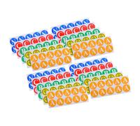 COHEALI 100pcs Wire Labels Tags Earth Grounding Warning Stickers for Electrical Distribution Box Industrial Safety Safety Earth Labels