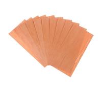 COHEALI 10pcs 10pcs Aromatic Wood Sheets for Humidors and Cigar Boxes 150x65mm Thin 0.3mm Moisturizing Wood Chips Safe Use Simple Design for Storage