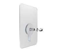 COHEALI 10pcs Acrylic Picture Hooks Non-Trace Punch-Free Screw Stickers Multi-Purpose Strong Load-Bearing Picture Hanging Kit for Solid Walls and Lime Wall