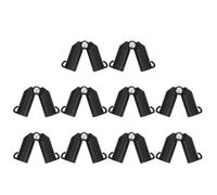 COHEALI 10pcs Adjustable Plastic Trellis Clip Stakes Plant Trellis Connector Clips for Garden Plant Support Structures 2.04x1.97x0.75in Sturdy Abs Material Secure Connection Efficient
