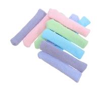 COHEALI 10pcs Door Handle Covers Anti-Collision Soft Fleece Warm Cushion Set for Room Home Use with Textured Grip in Ocean Blue, Green Apple, Lavender, Smoke Grey, Cherry Blossom Pink