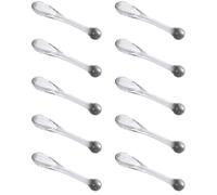 COHEALI 10pcs Makeup Spatula Tool for Applying Eye Creams and Observing Remaining Amount Abs Cosmetic Cream Scoops Mini Skincare Applicators and Wrinkle Firming