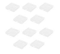 COHEALI 10pcs Nail Pieces Box Fake Nail Storage Box High Transparency Easy to Store Nice Quality Material and Home Use