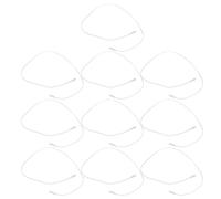 COHEALI 10pcs T5 T8 LED Tube Light Extension Cable with Double-end 2-pin Connectors, White Plastic Power Cord for Ceiling Fixture and Shop Light, Suitable for Garage and Office Use, 3.3ft