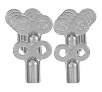 COHEALI 10Pcs Universal Square Radiator Bleed Keys and Extended Radiator Air Valve Wrenches Plumbing Heater Bleeding Tool Set for Home Heating Systems