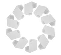 COHEALI 10pcs Wall-mounted Weight Scale Holder for Body Fat Monitors and Electronic Scales, Plastic Stable Support Rack, Space-saving Organizer for Bathroom Entryways and Closet Areas
