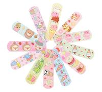 COHEALI 120pcs Cartoon Wound Patches Breathable Wound Bandages Disposable Pe Material Does Not Hurt The Skin for Outdoor Protection