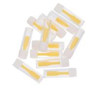 COHEALI 12pcs Contacts Lens Applicator Invisible Lens Sticks Easy Suction Gentle on Eyes Soft Silicone Material Light Weight Yellow Design for Vacation and Outdoor Activities