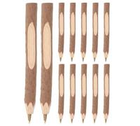 COHEALI 12pcs Creative Bark Wood Ballpoint Pens with Plastic Barrel, Comfortable Writing and Convenient to Carry, for Note Taking and School Use, for Students