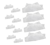 COHEALI 12pcs High Temperature Resistant Oil Absorbing Paper Filters for Kitchen Range Hood Thickened Antibackflow Filter Membrane Pads for Grease Filtration and Easy Cleaning