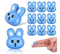 COHEALI 12Pcs Resin Rabbit Buttons for Sewing and Crafting Small Decorative Buttons for Clothing and Easter DIY