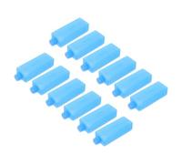 COHEALI 12pcs Reusable Freezer Ice Packs for Air Cooler Fans Quick Cooling Crystal Blocks for Lunch Boxes Cooler Bags Travel Work Sky-blue Sturdy and Energy-saving Cooling