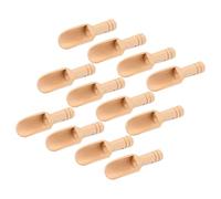 COHEALI 12pcs Wooden Spoons for Cooking and Scooping Coffee, Space-Saving Mini Wooden Spice Spoons with Unique Craftsmanship, for Kitchen and Tea Accessories