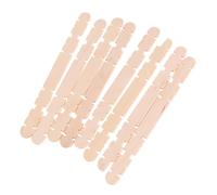 COHEALI 150pcs Wooden Crafting Sticks Smooth Surface Without Splinter Khaki Wood Sticks for DIY Camp and Scout Crafts Birthday Parties