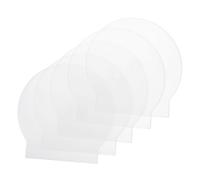 COHEALI 15pcs Transparent Plastic Clam Shell CD Dvd Case Holder Wear-resistant Storage Box with Shock Absorption for Music Game Driver Discs Organization