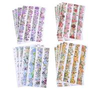 COHEALI 16pcs Vintage DIY Washi Tape Paper Adhesive Tape for Scrapbooking and Diaries Easy to Apply with No Glue Left Decorative Pvc and Paper for Crafts