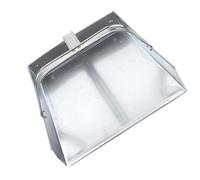 COHEALI 1pc Stainless Steel Mini Dustpan for Household Cleaning Compact Tabletop Garbage Shovel Efficient Corner Sweeping Tool Flat Design for Small Particle Collection Kitchen Dustpan