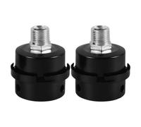 COHEALI 2 Pcs High Efficiency Air Compressor Filter Replacement Parts with Portable Design, Plastic and Iron Material, for Inflating Air Mattresses and Home Use