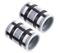 COHEALI 2 Rolls DIY Railway Track Tape Removable Adhesive Road Sticker for Cars with Traffic Sign Patterns Easy Peel and Cut for Creative Play and Learning Traffic Rules