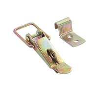 COHEALI 2 Sets Carriage Truck Door Draw Latches with Sturdy Hold Down Clips for Automotive Security and Easy Installation