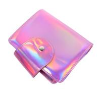 COHEALI 20 Card Slots Nail Art Stamping Plate Bag Stamping Plates Storage Bag Pu Material Simple Fashionable Design Easy to Open and Close for A Fashionable Look Party Accessory