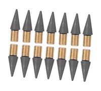 COHEALI 20Pcs Inkless Pencil Replacement Nibs Graphite Pen Tips Screw Interface Smooth Writing for School Office Supplies Students and Artists